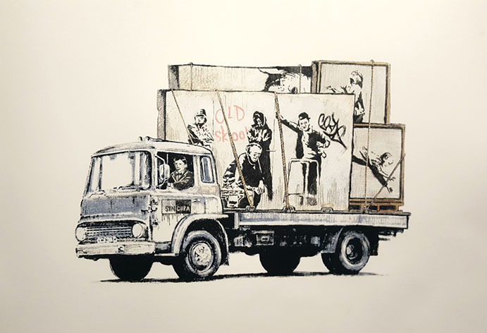 Detail Graffiti Truck Drawing Nomer 29