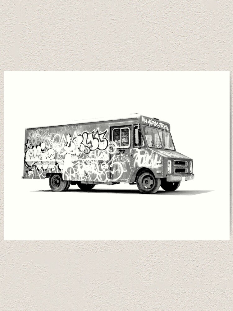 Detail Graffiti Truck Drawing Nomer 30