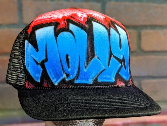 Detail Graffiti Trucker Hat Nomer 3