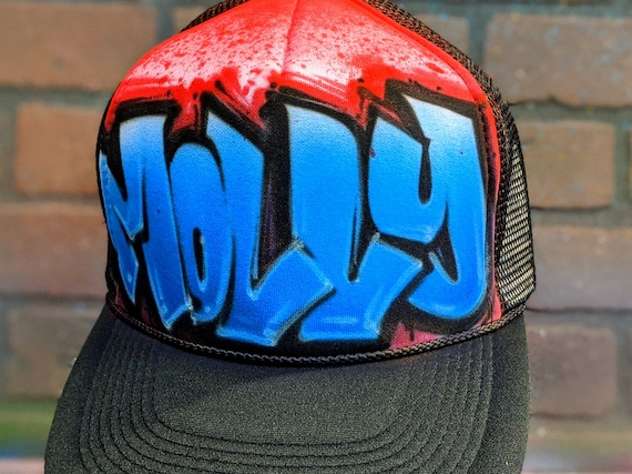 Detail Graffiti Trucker Hat Nomer 6