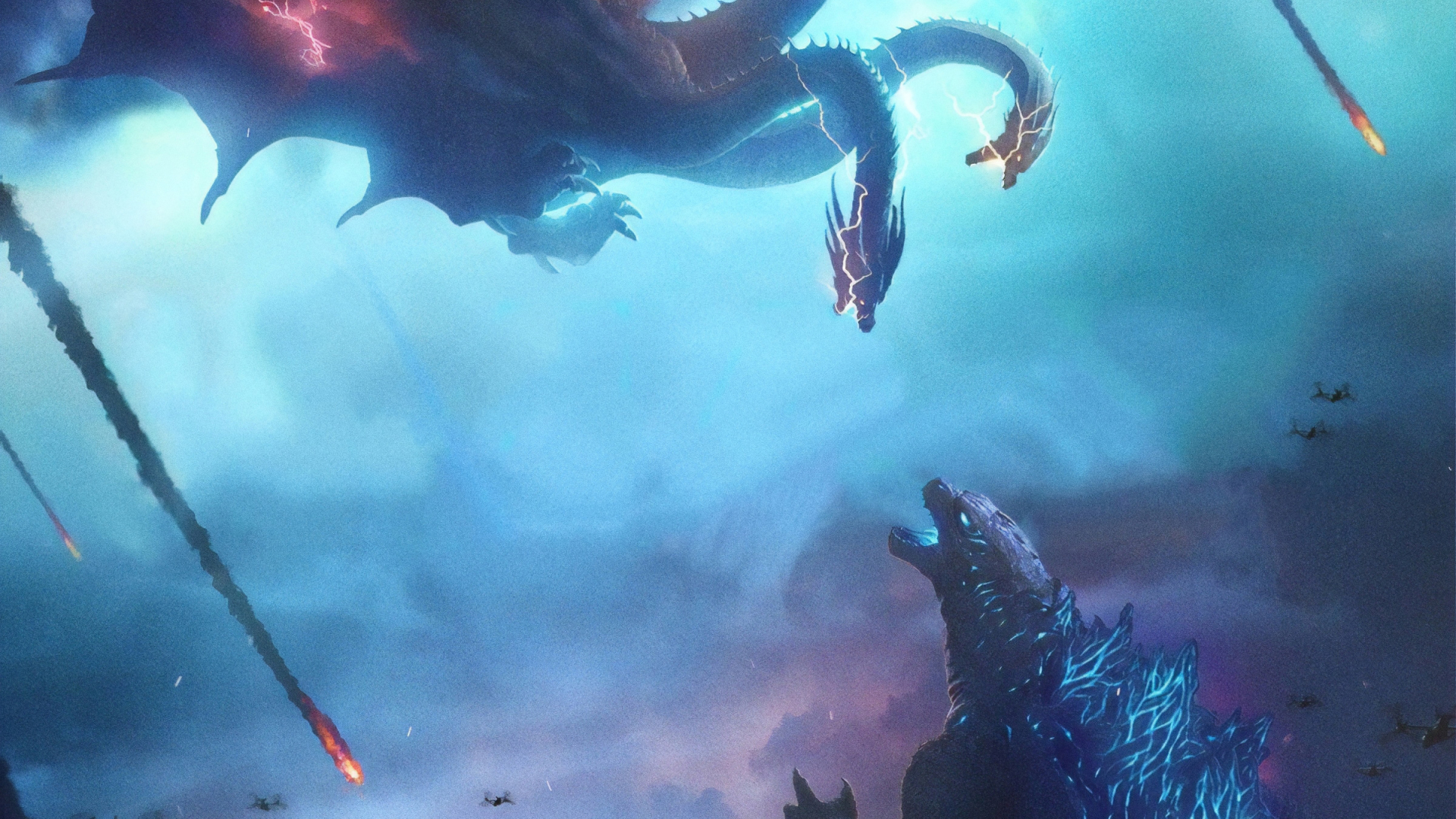 Detail Godzilla King Of The Monsters Wallpaper Nomer 48