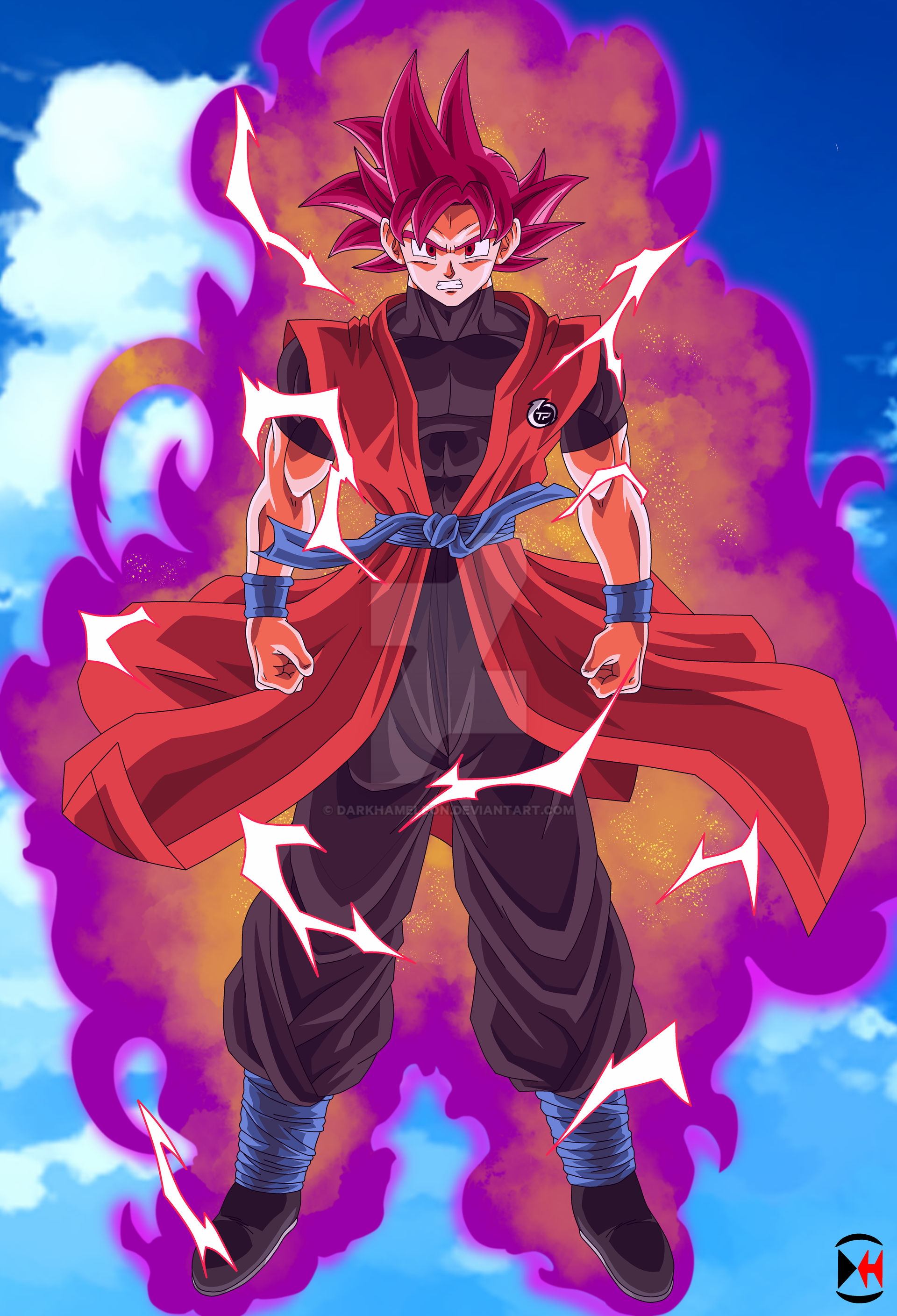 Detail Goku Super Saiyan God 2 Nomer 4