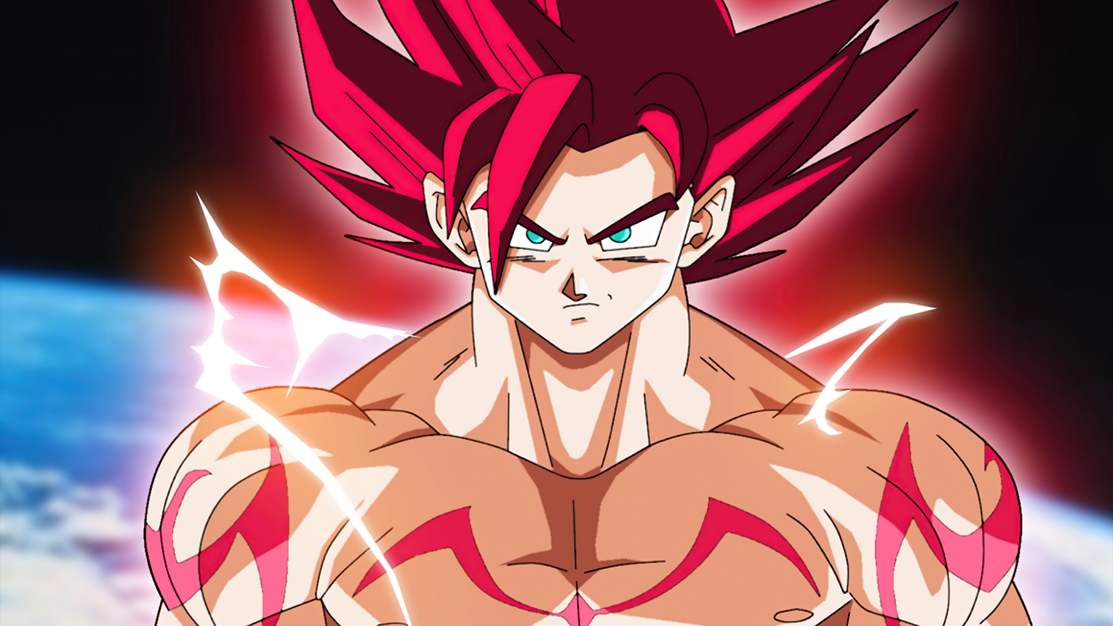 Detail Goku Super Saiyan God Wallpaper Nomer 41