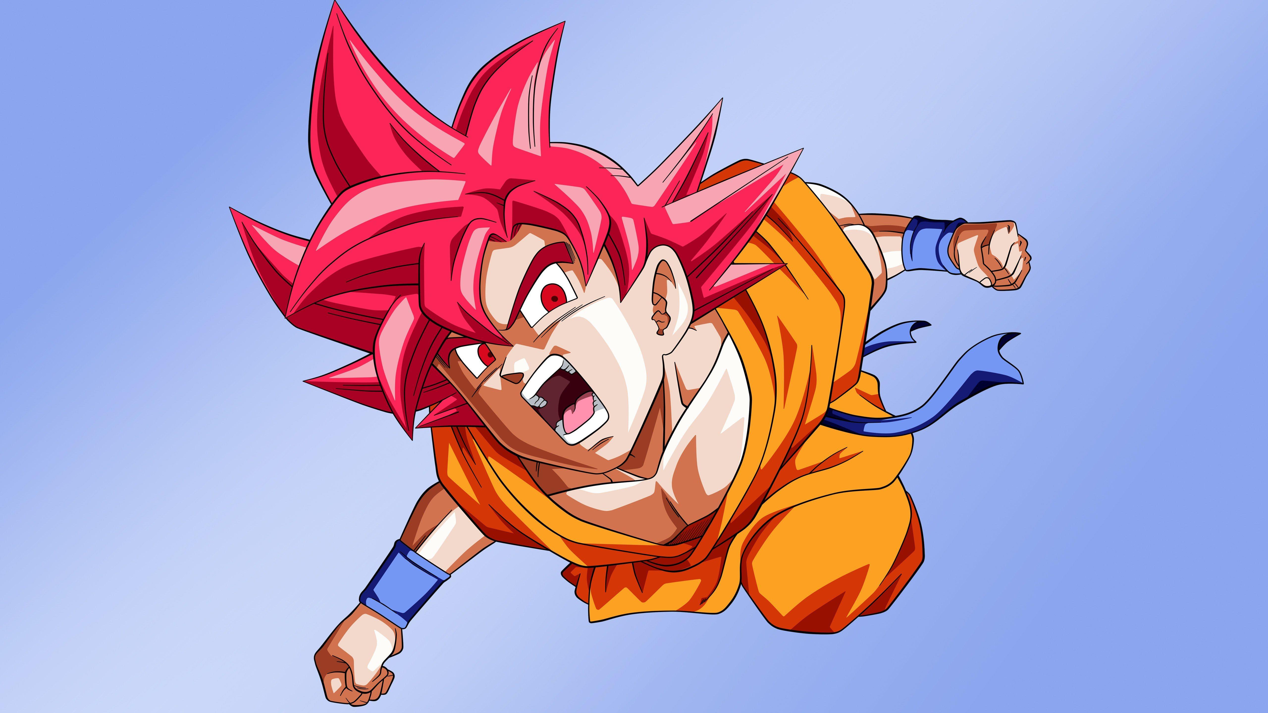 Detail Goku Super Saiyan God Wallpaper Nomer 45