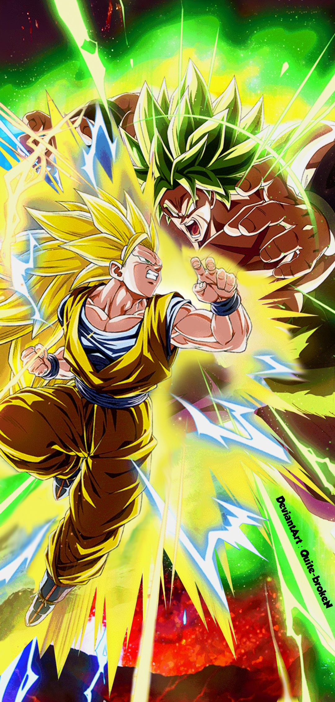 Detail Goku Vs Broly Nomer 17