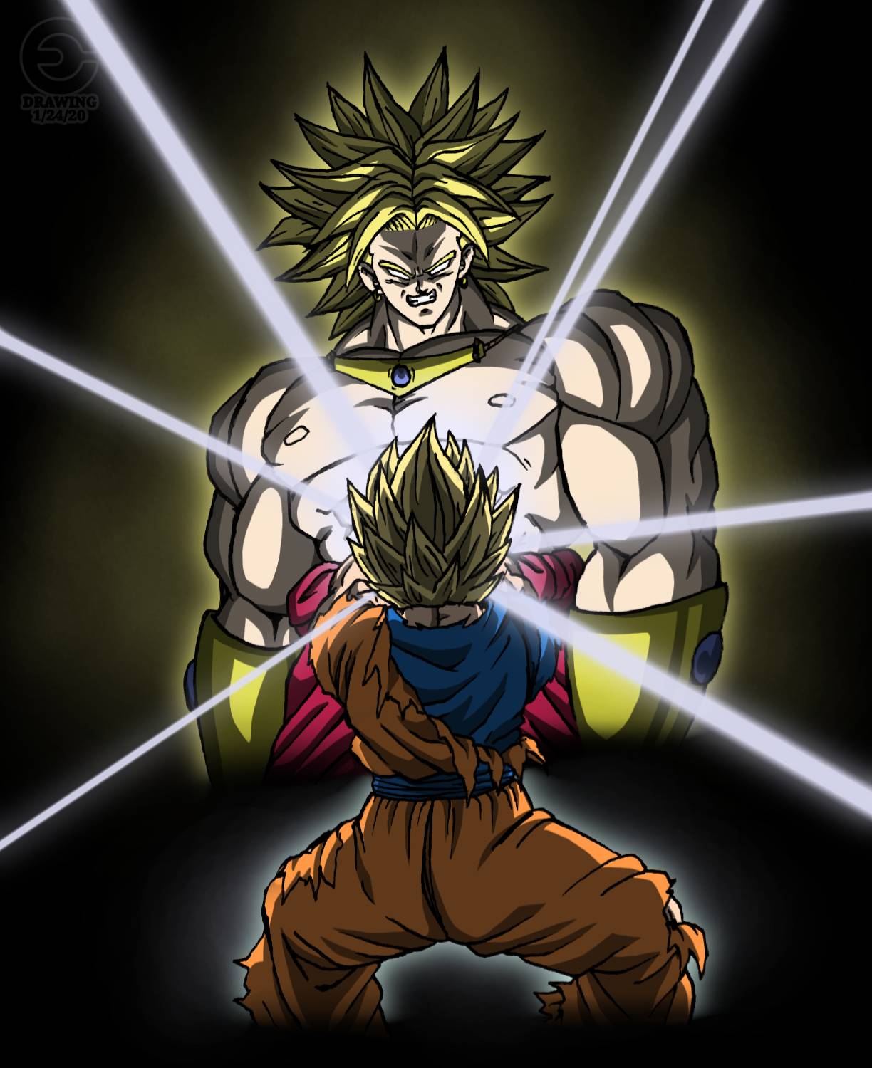 Detail Goku Vs Broly Nomer 31