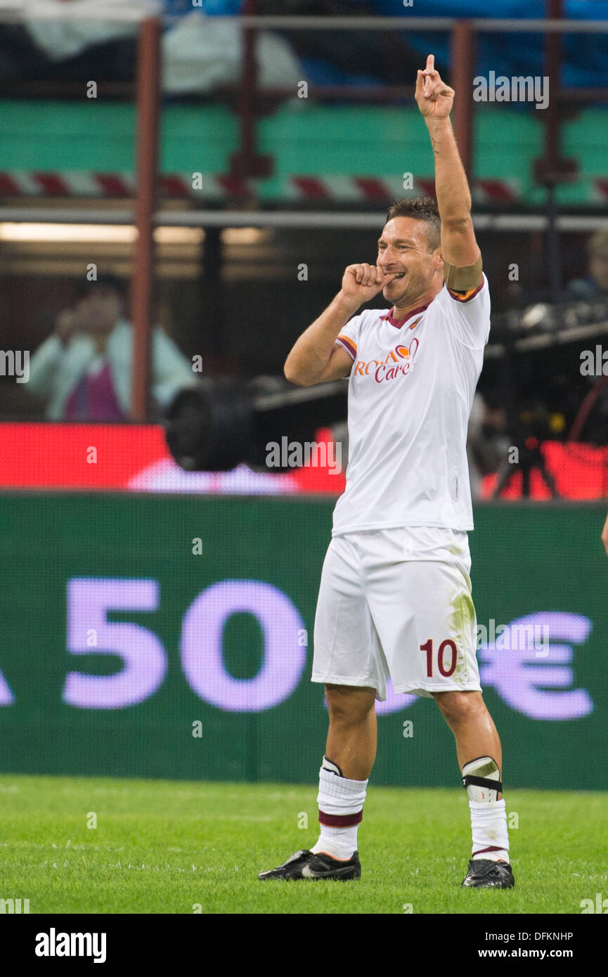 Detail Gol Totti Milan Gambar Totti Nomer 15