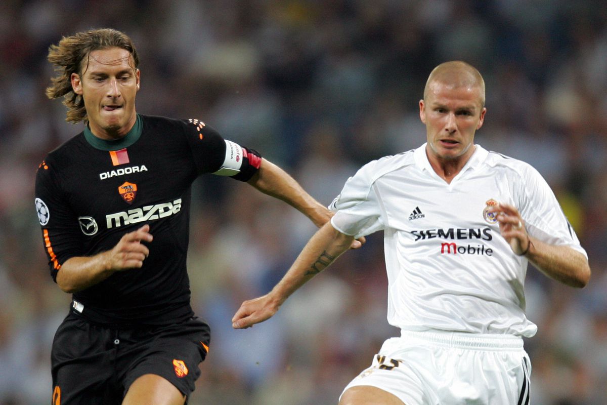 Detail Gol Totti Milan Gambar Totti Nomer 27