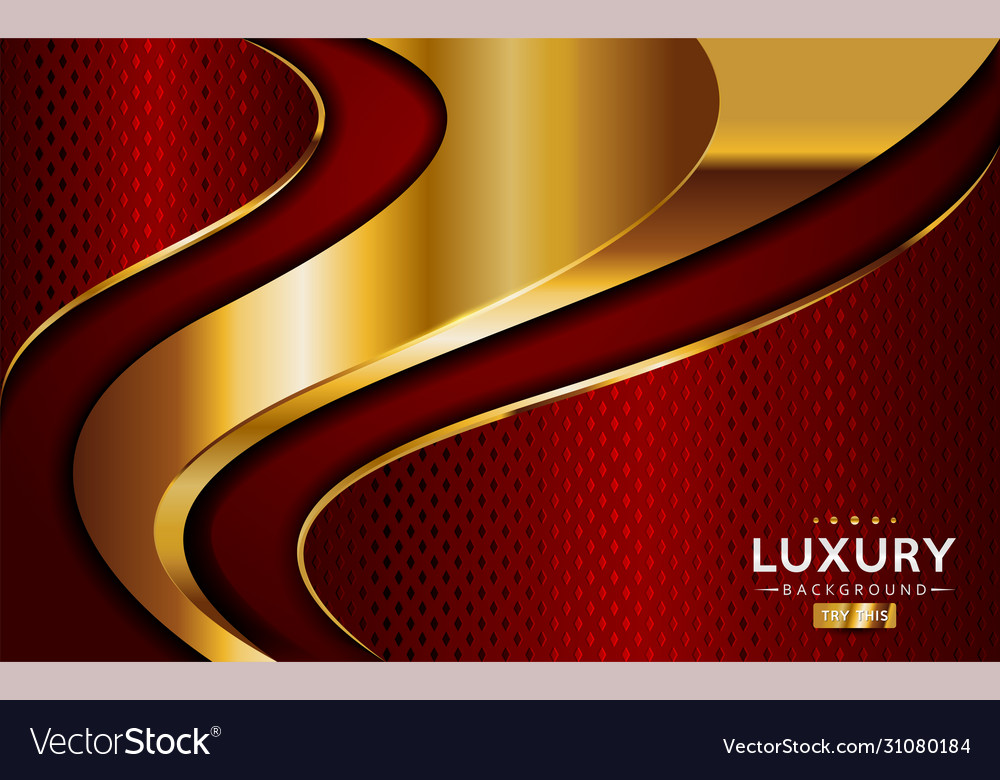 Gold And Red Background Design - KibrisPDR