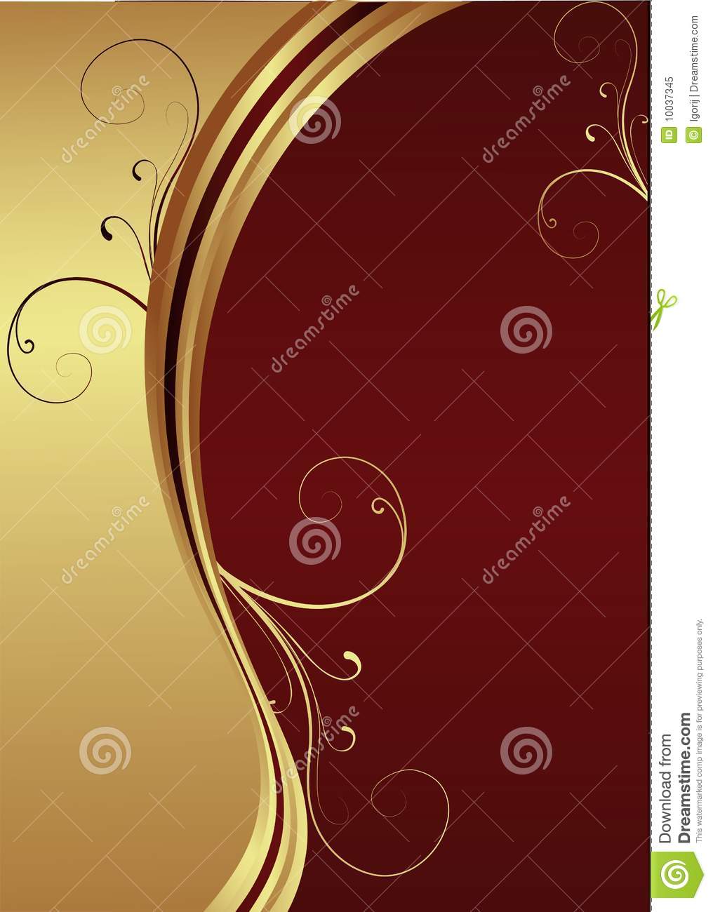 Detail Gold And Red Background Design Nomer 17