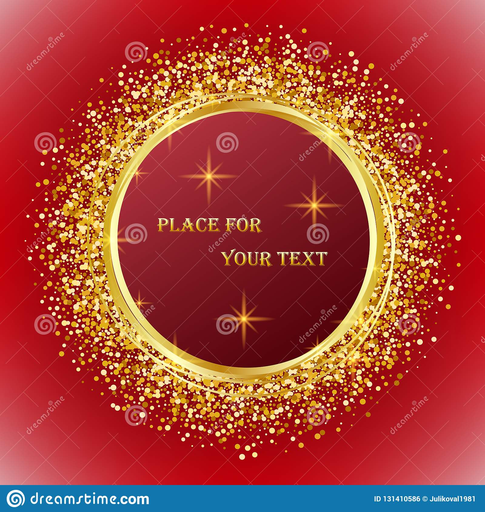 Detail Gold And Red Background Design Nomer 39