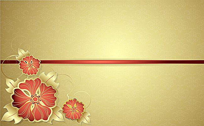 Detail Gold And Red Background Design Nomer 48