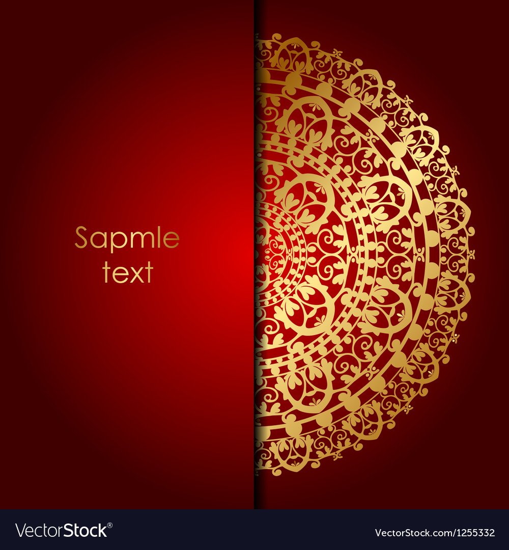 Detail Gold And Red Background Design Nomer 49