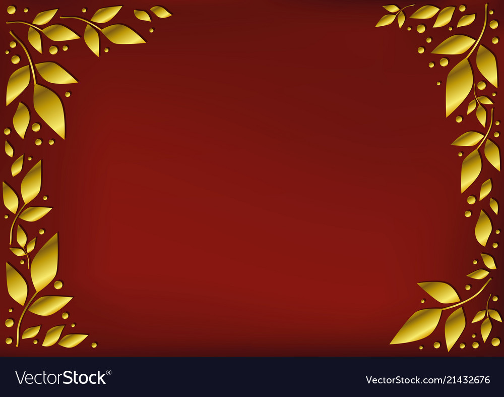 Detail Gold And Red Background Design Nomer 51