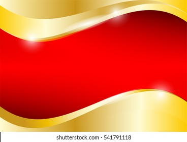 Detail Gold And Red Background Design Nomer 7