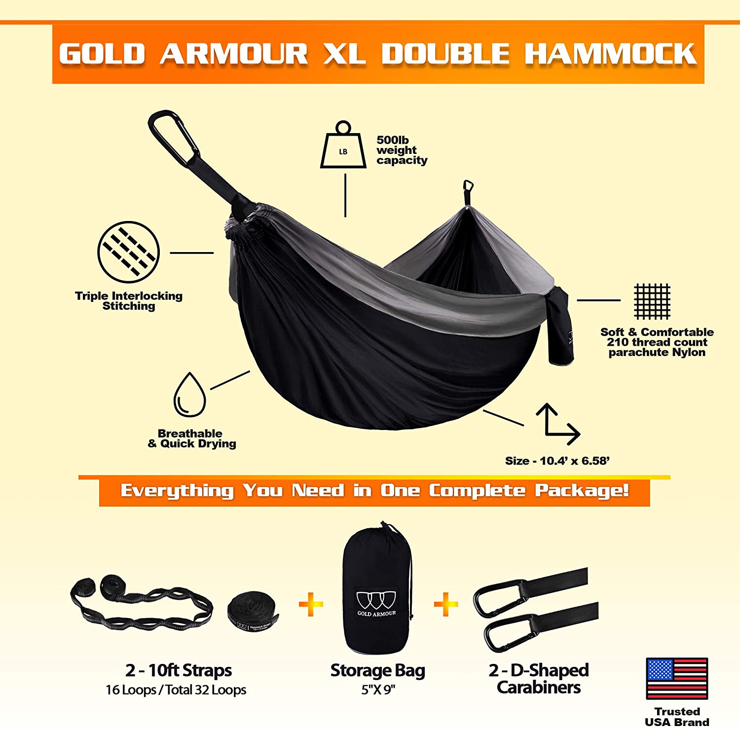 Detail Gold Armour Hammock Nomer 34