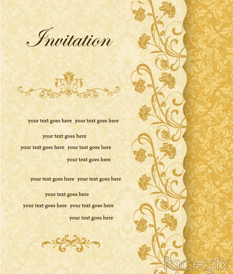 Detail Gold Background Vector Free Download Nomer 50