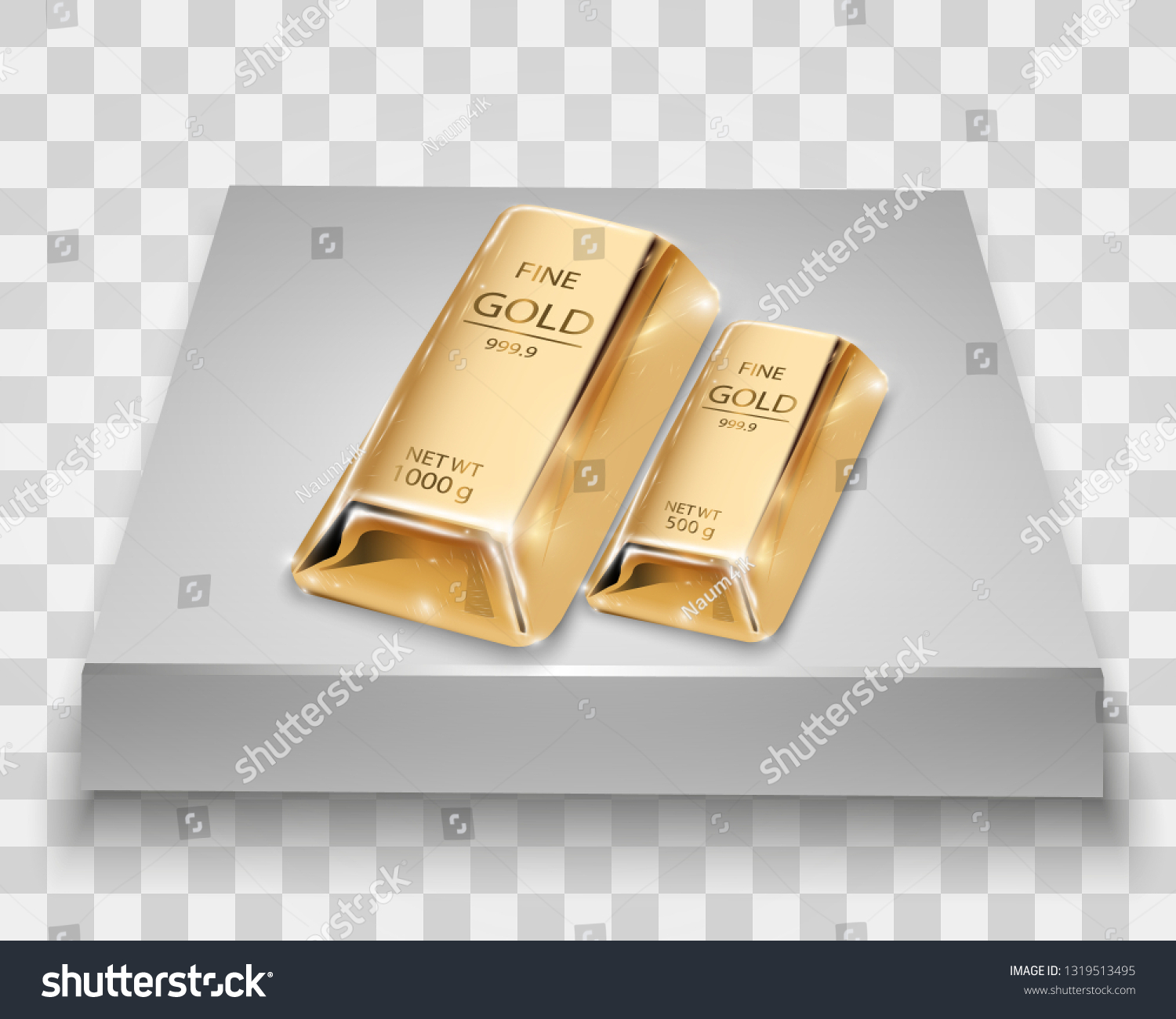 Detail Gold Bar Transparent Background Nomer 49