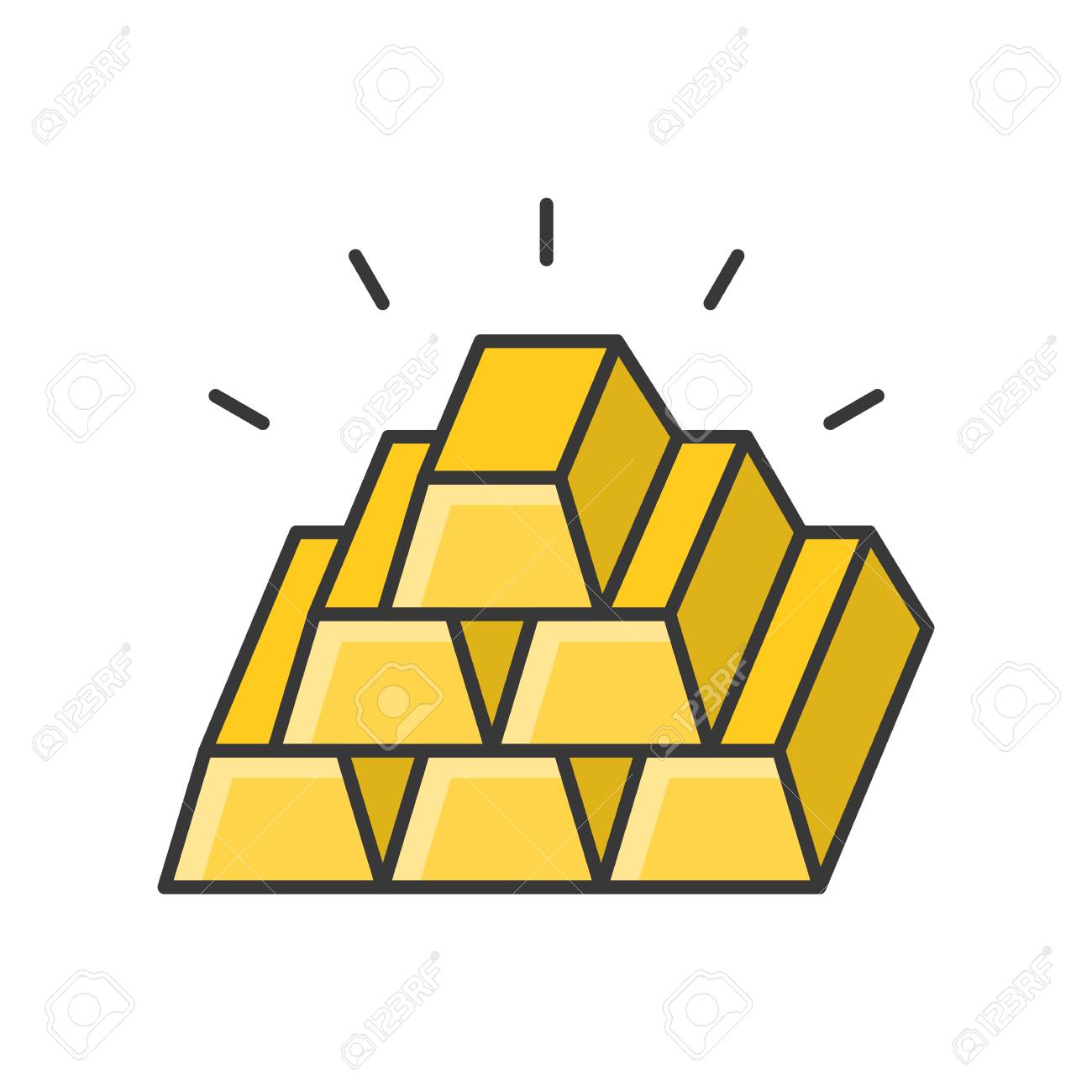 Detail Gold Bars Clipart Nomer 11