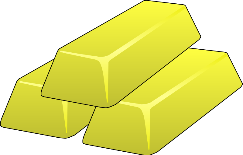 Detail Gold Bars Clipart Nomer 13