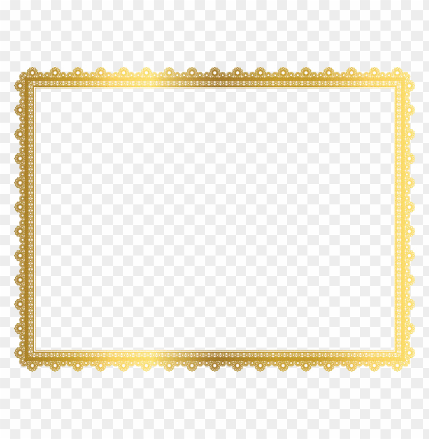 Detail Gold Border Png Nomer 13