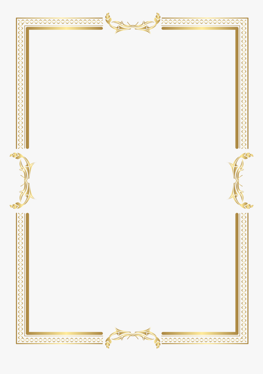 Detail Gold Border Png Nomer 23