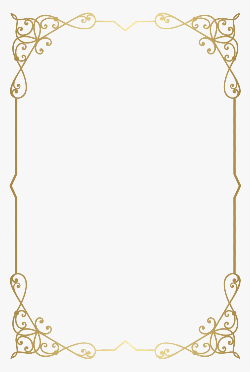 Detail Gold Border Png Nomer 9