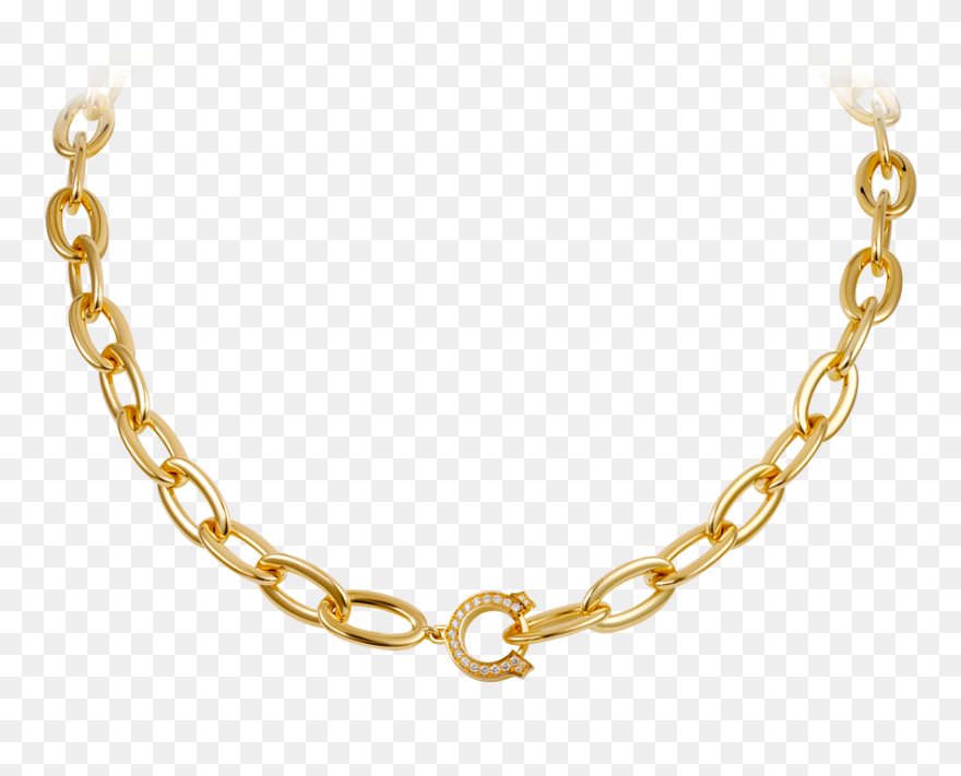 Detail Gold Chain Necklace Png Nomer 16