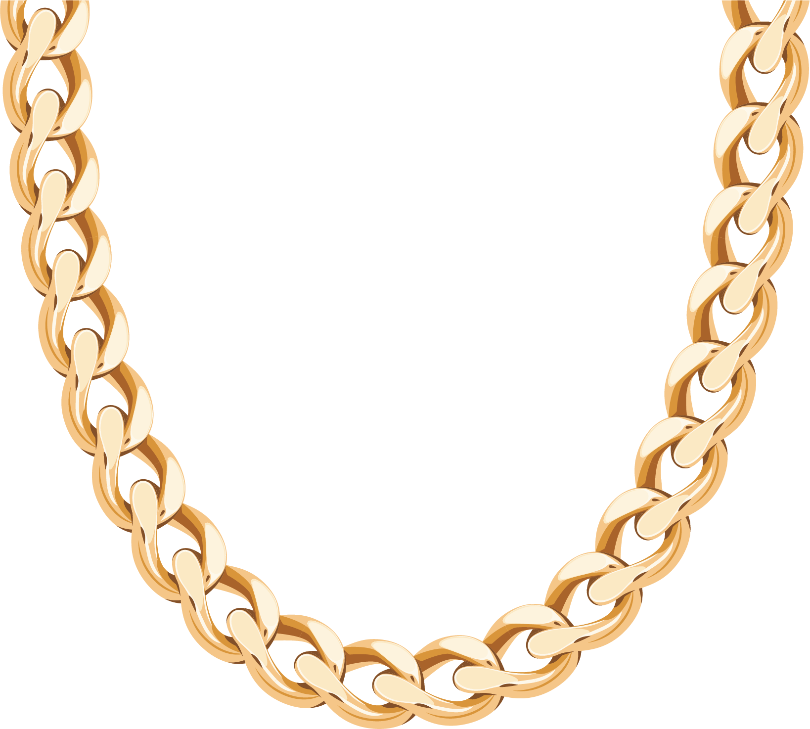 Detail Gold Chain Necklace Png Nomer 21