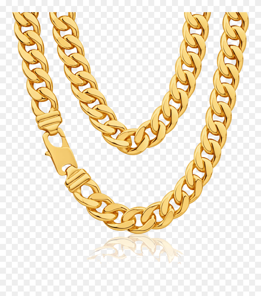 Detail Gold Chain Necklace Png Nomer 35