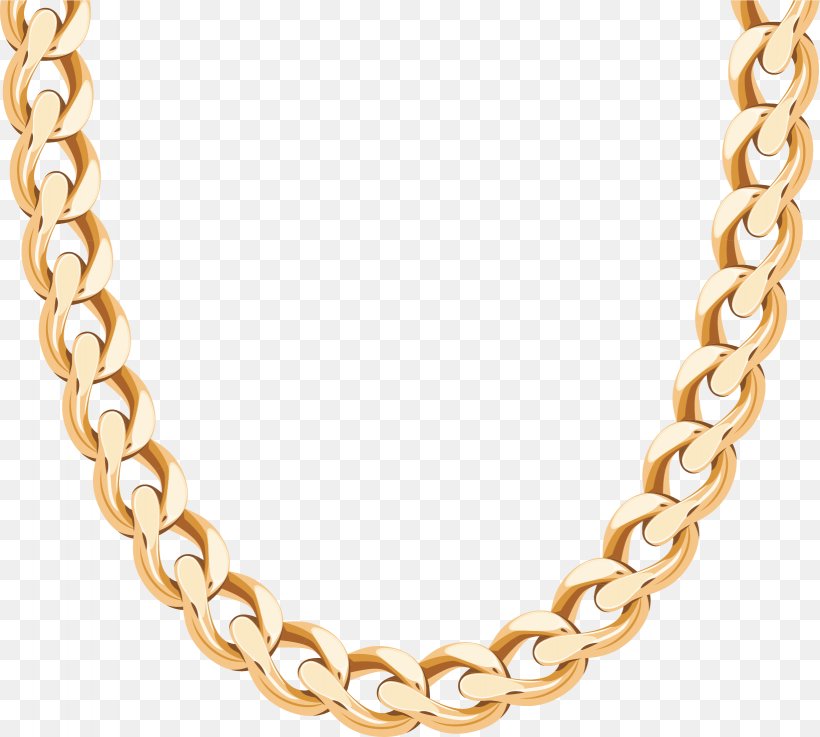 Detail Gold Chain Necklace Png Nomer 38