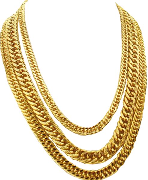 Detail Gold Chain Necklace Png Nomer 42
