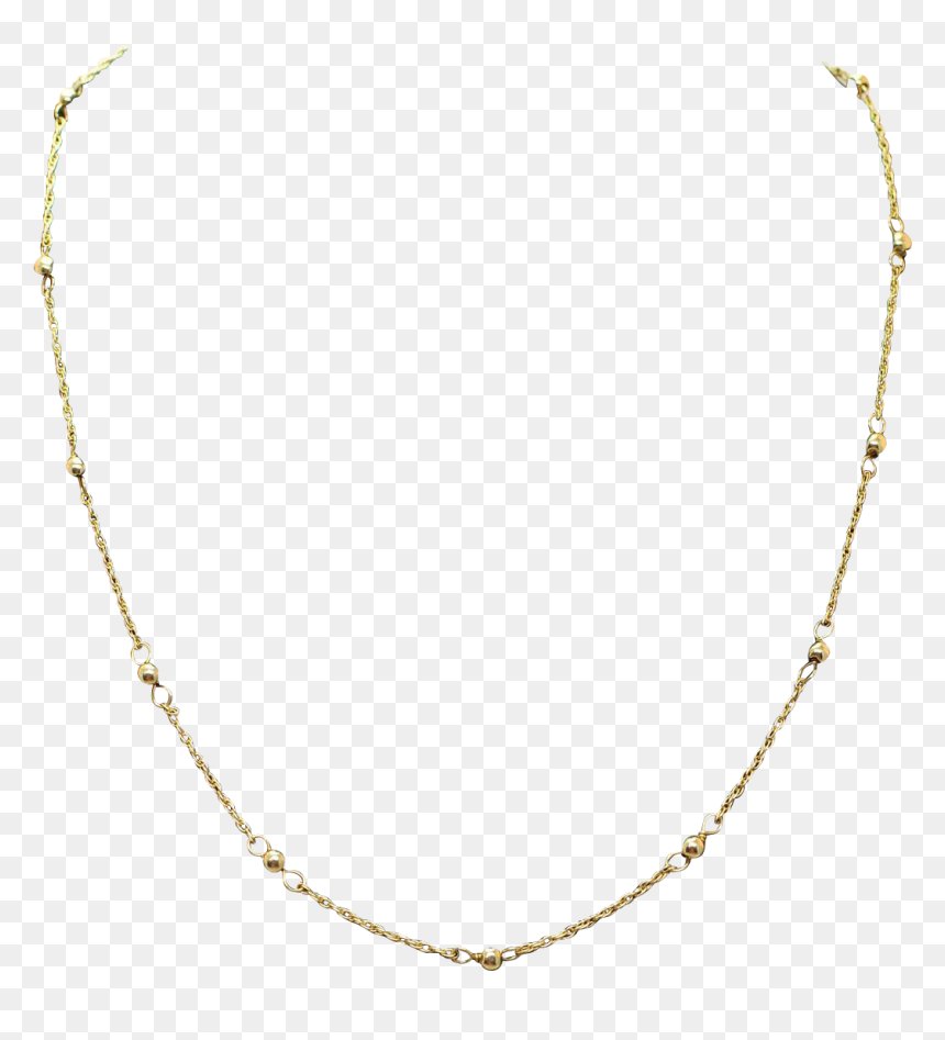 Detail Gold Chain Necklace Png Nomer 54