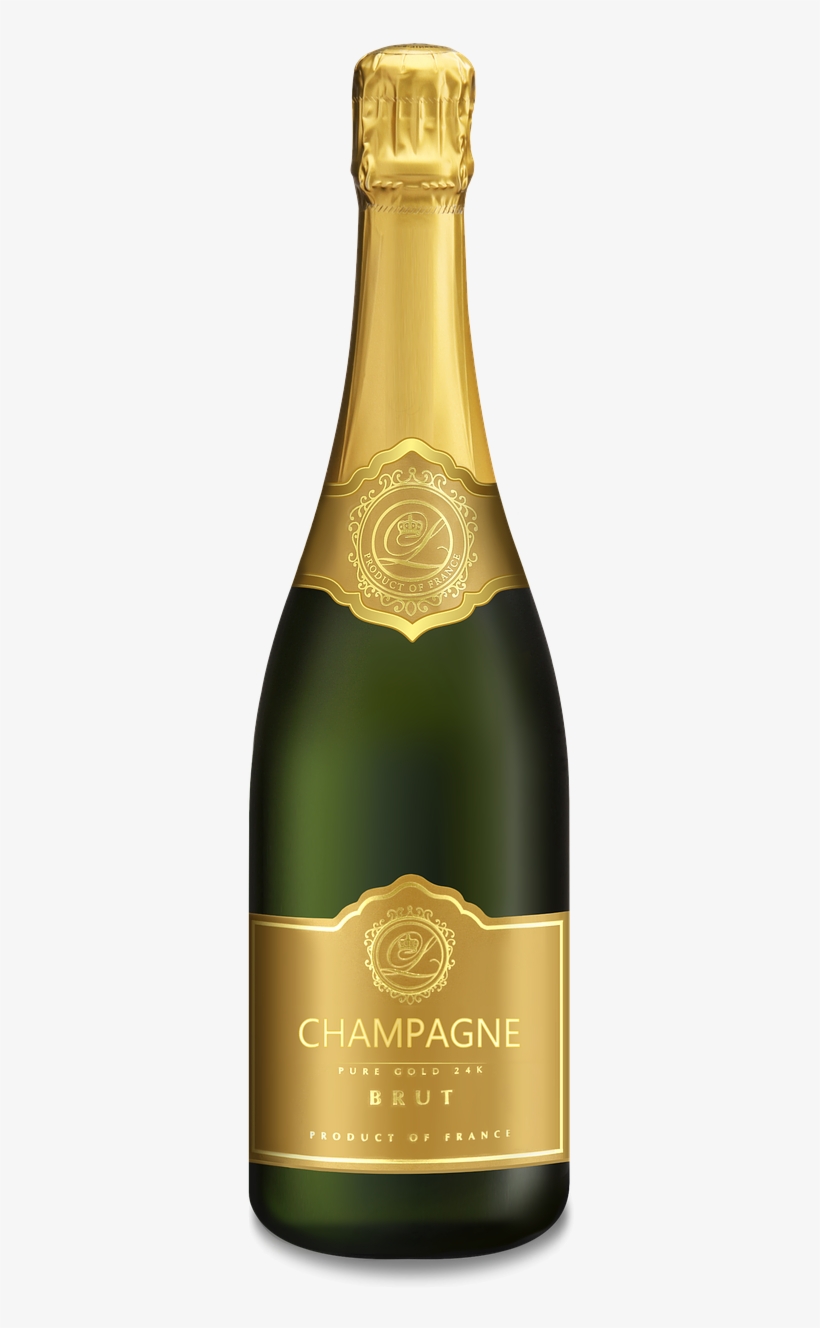 Detail Gold Champagne Bottle Png Nomer 56