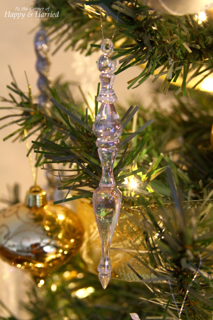 Detail Gold Christmas Tree Tinsel Icicles Nomer 15