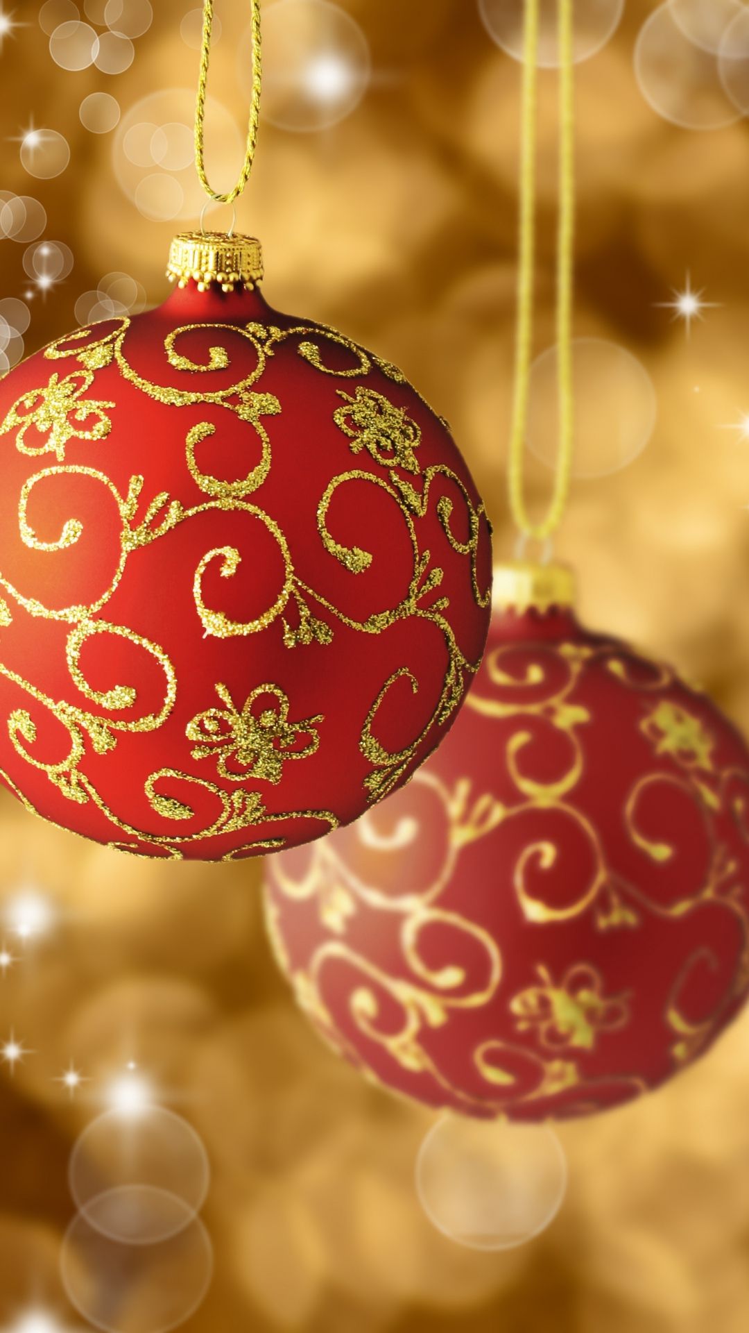 Detail Gold Christmas Wallpaper Nomer 16