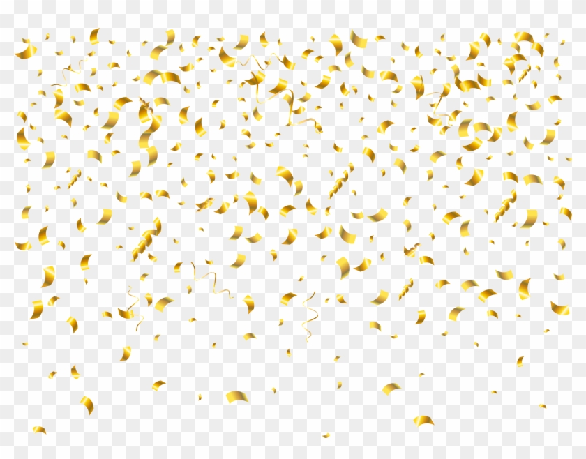 Detail Gold Confetti Transparent Png Nomer 20