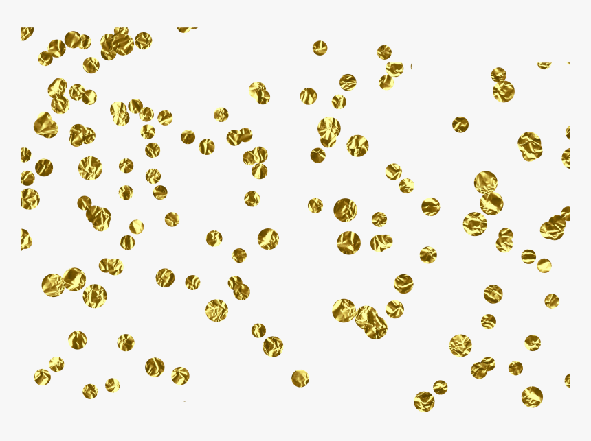 Detail Gold Confetti Transparent Png Nomer 37