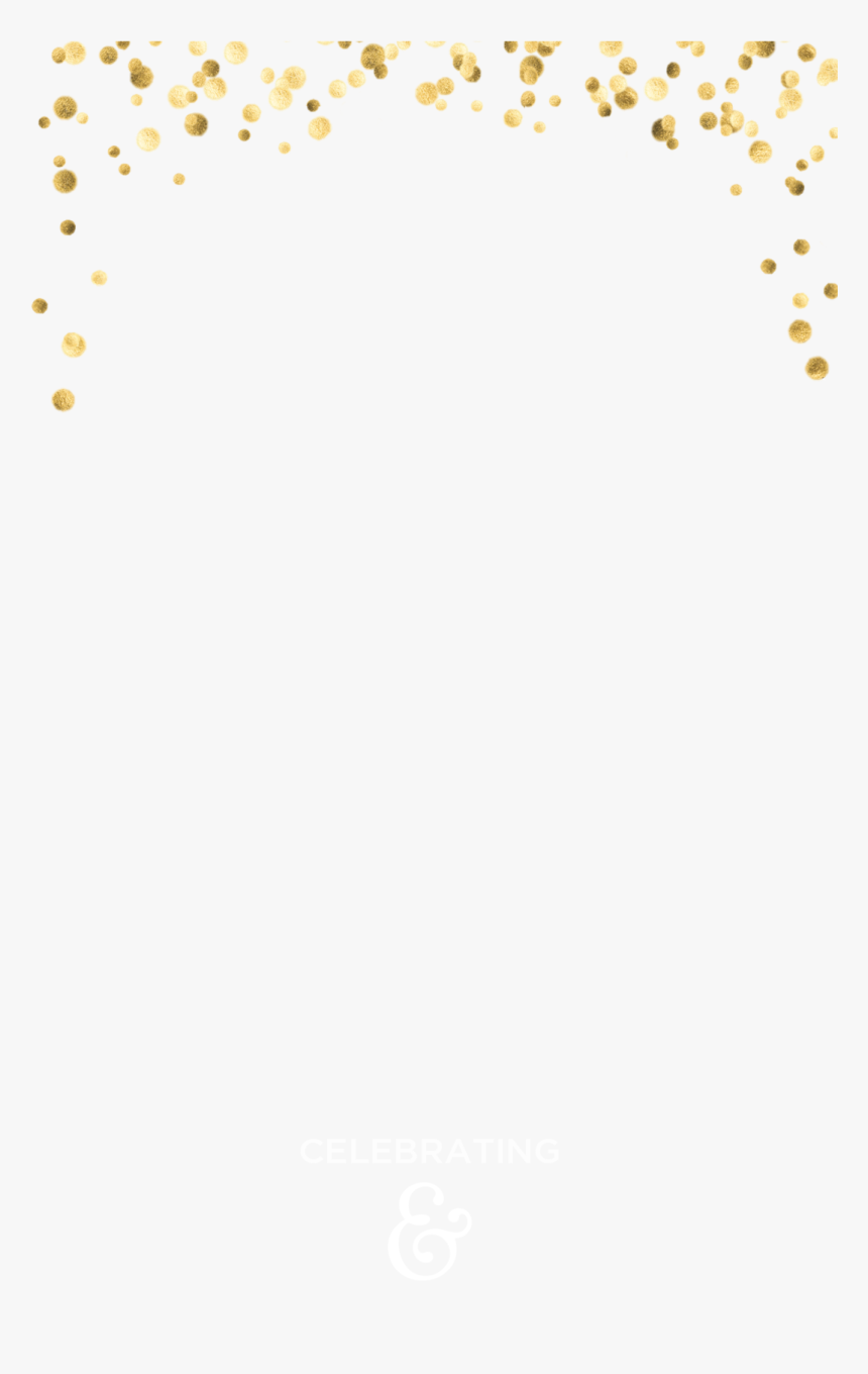 Detail Gold Confetti Transparent Png Nomer 50