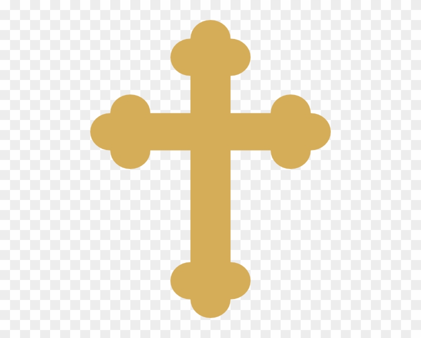 Detail Gold Cross Clipart Png Nomer 19