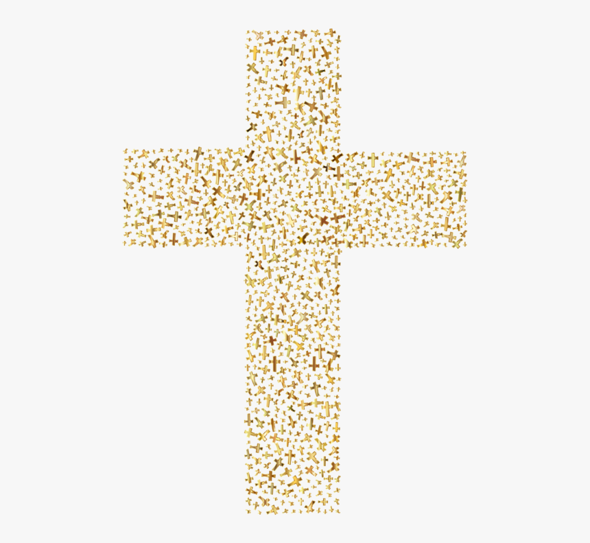 Detail Gold Cross Clipart Png Nomer 26