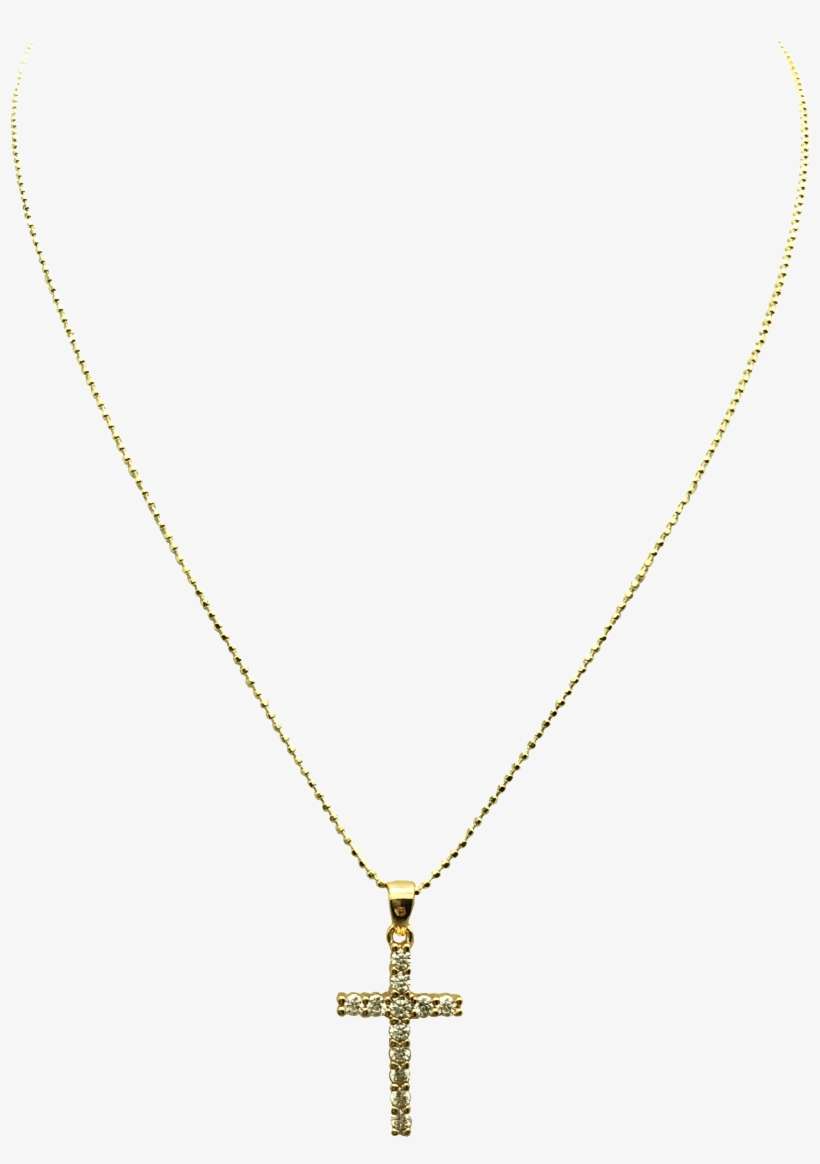 Detail Gold Cross Necklace Png Nomer 11