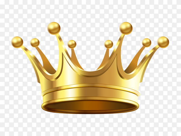 Detail Gold Crown Vector Png Nomer 4