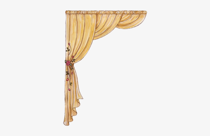 Detail Gold Curtain Png Nomer 2