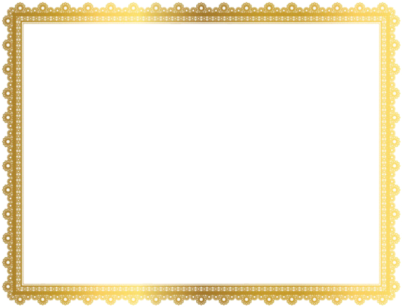 Detail Gold Frame Png Hd Nomer 40