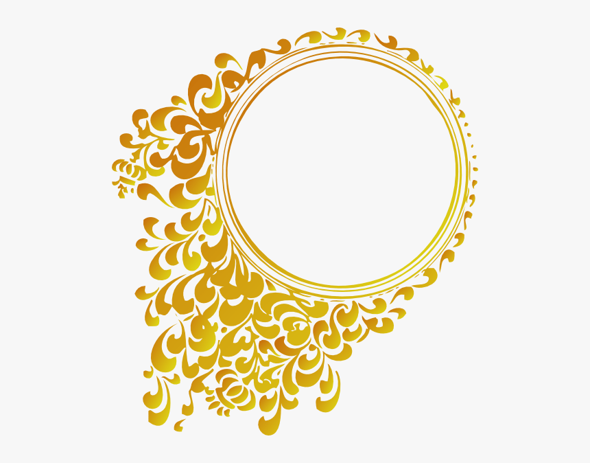 Detail Gold Frame Vector Png Nomer 13