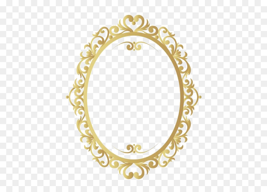 Detail Gold Frame Vector Png Nomer 20