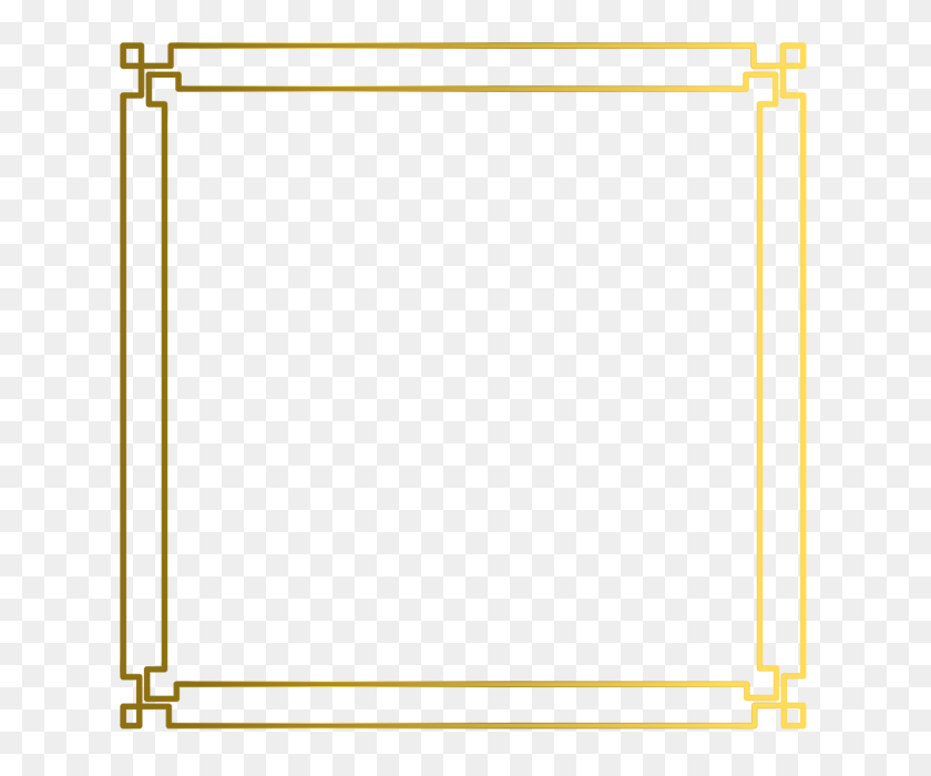 Detail Gold Frame Vector Png Nomer 28