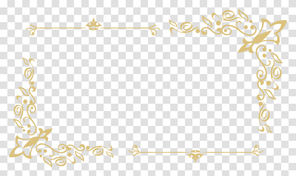 Detail Gold Frame Vector Png Nomer 48