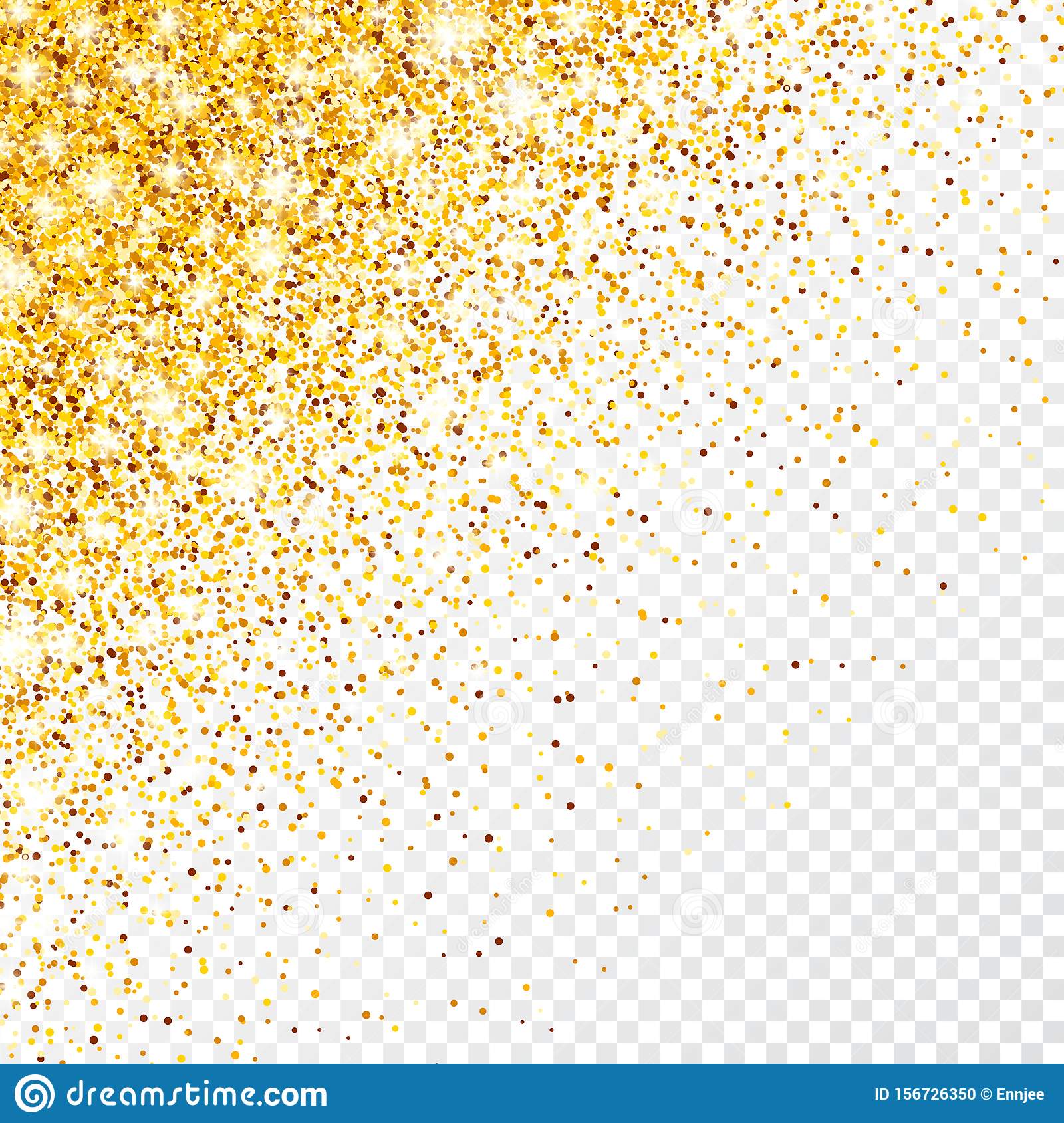 Detail Gold Glitter Vector Nomer 51